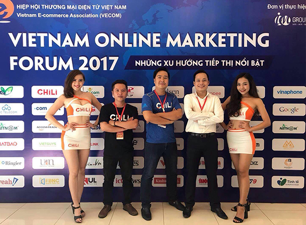 Chili tại Sự kiện Vietnam Online Forum 2017 