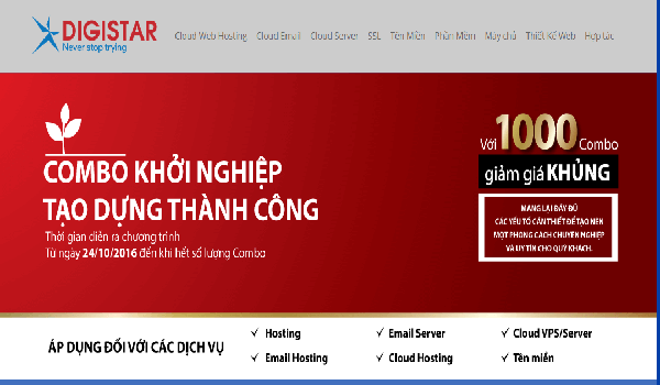 DIGISTAR mang đến nhiều chương trình khuyến mãi chất lượng