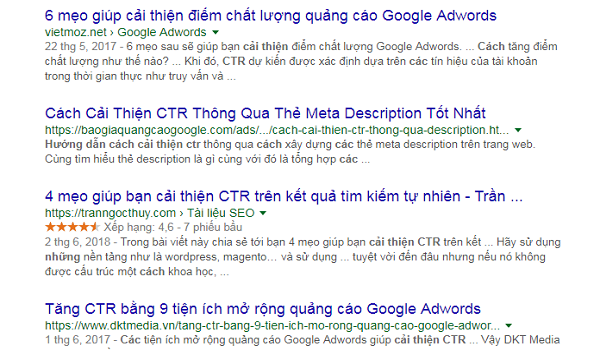 7 cách để cải thiện tỷ lệ nhấp chuột (CTR) trên Google 4