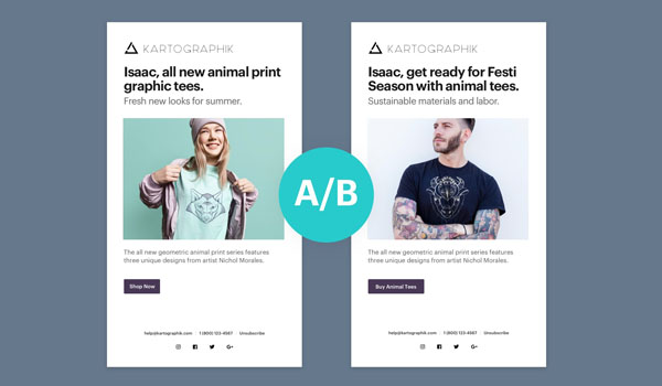  A/B Testing là kỹ thuật phổ biến được hầu hết tất cả các nhà tiếp thị sử dụng - 9 Tips giúp xây dựng chiến lược Email Marketing hiệu quả