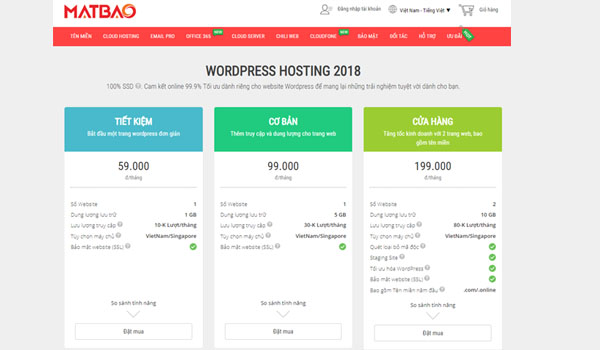 Hướng dẫn cách đăng ký Hosting WordPress chuẩn nhất 4