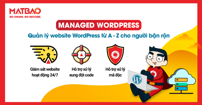 Mắt Bão ra mắt dịch vụ Managed WordPress - WordPress được quản lý