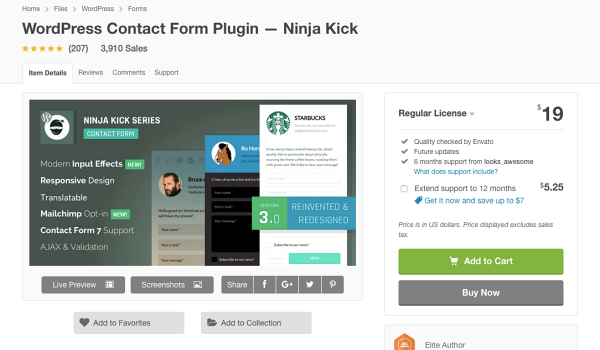  Ninja Kick thuộc hàng Plugin Email Marketing cao cấp