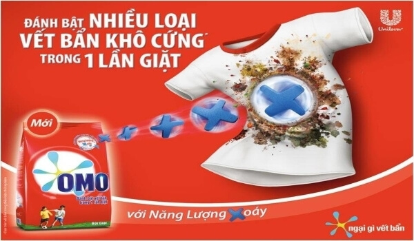 Quảng cáo bột giặt Omo