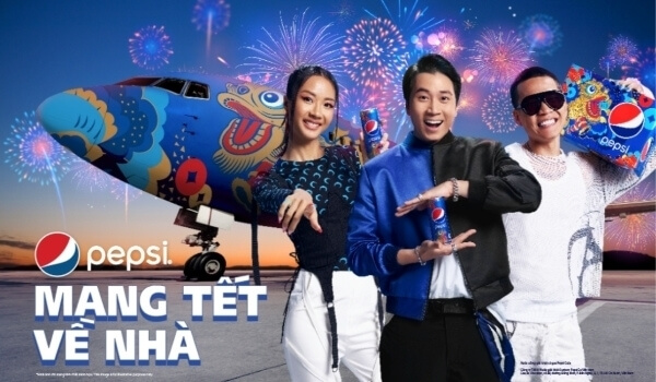 Chiến dịch quảng cáo Pepsi mang Tết về nhà