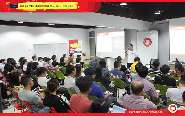 Workshop "Làm chủ Facebook Marketing – Tối ưu doanh thu đạt đỉnh" vừa qua được tổ chức bởi Mắt Bão