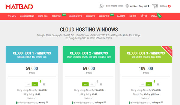 Hướng dẫn cách đăng ký hosting Windows dễ dàng 4