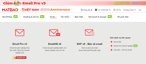 bảo mật thông tin với email cho doanh nghiệp tại mắt bão