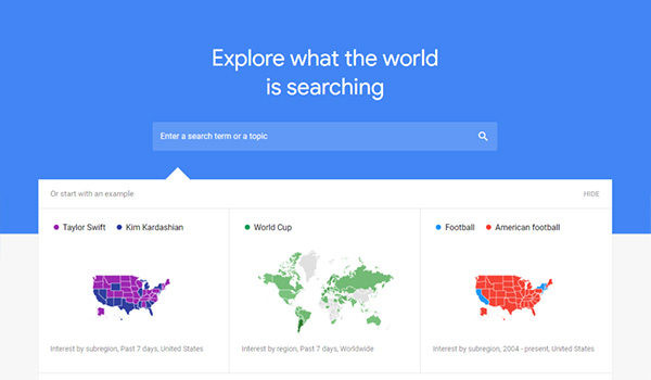 Google Trends giúp người dùng nắm bắt các chủ đề, từ khóa đang được tìm kiếm thịnh hành nhất.