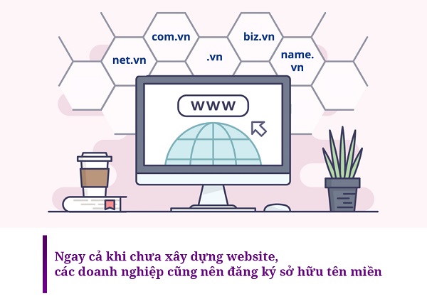 Nên đăng ký tên miền cho doanh nghiệp khi chưa có Website