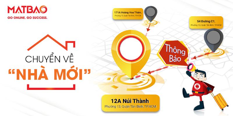 [THÔNG BÁO] Mắt Bão Chuyển Trung Tâm Hỗ Trợ Khách Hàng Và Văn Phòng Tư Vấn Tại Khu Vực Miền Nam