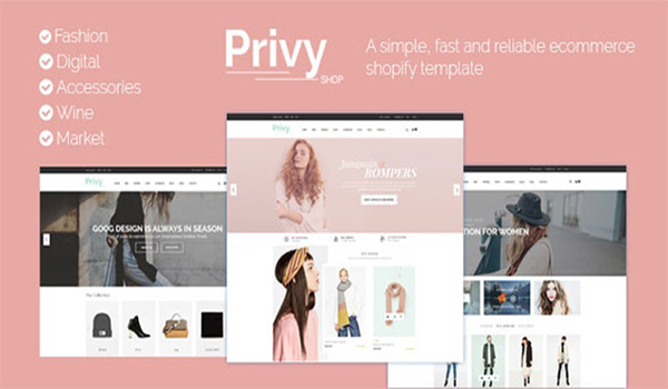 PrivyBuying – Online Personal Shopping Service WordPress Theme